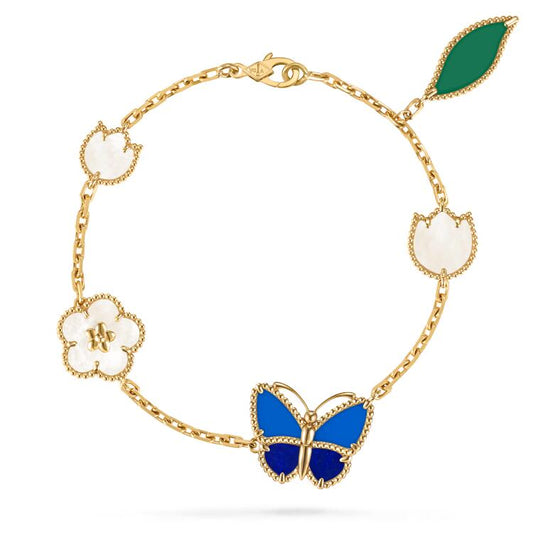 [Glimmer]2026 NEW SPRING LUCKY 5 MOTIF BRACELET