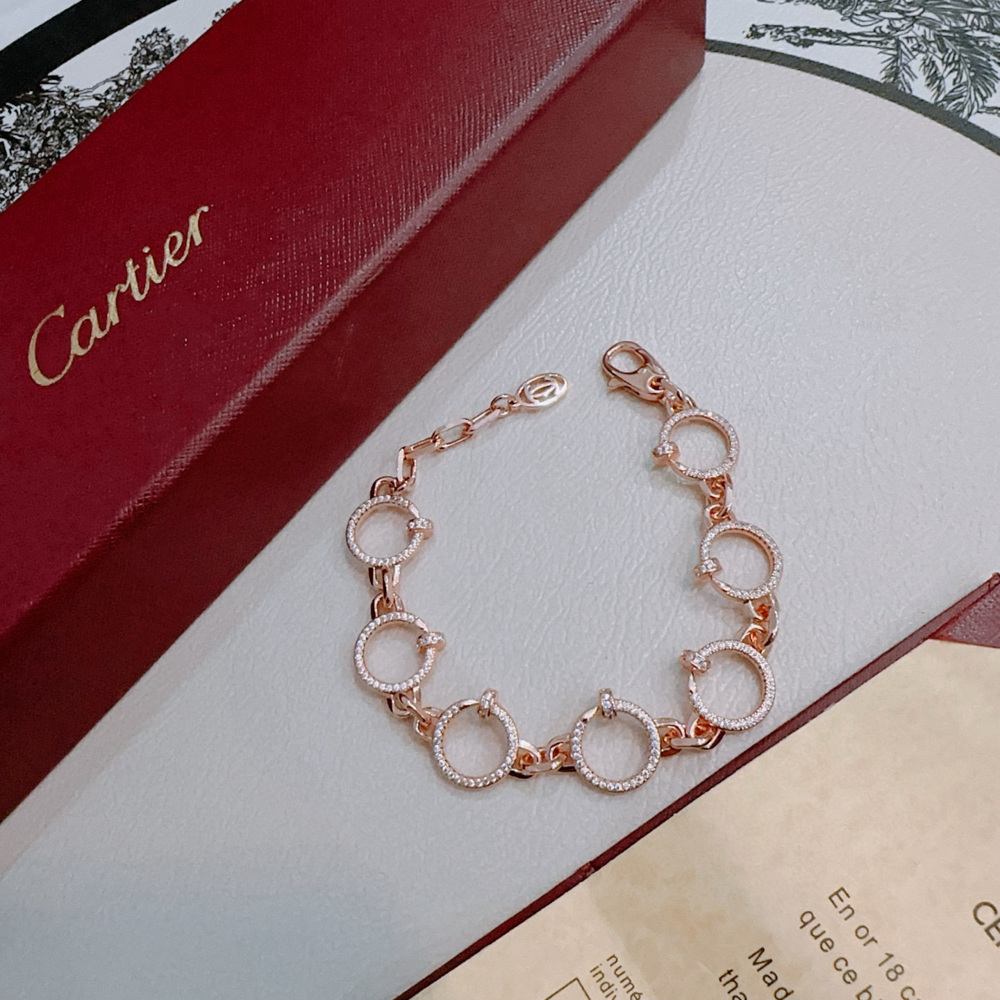 [Glimmer Jewelry] LOVE&JUSTE ブレスレット ダイヤモンド