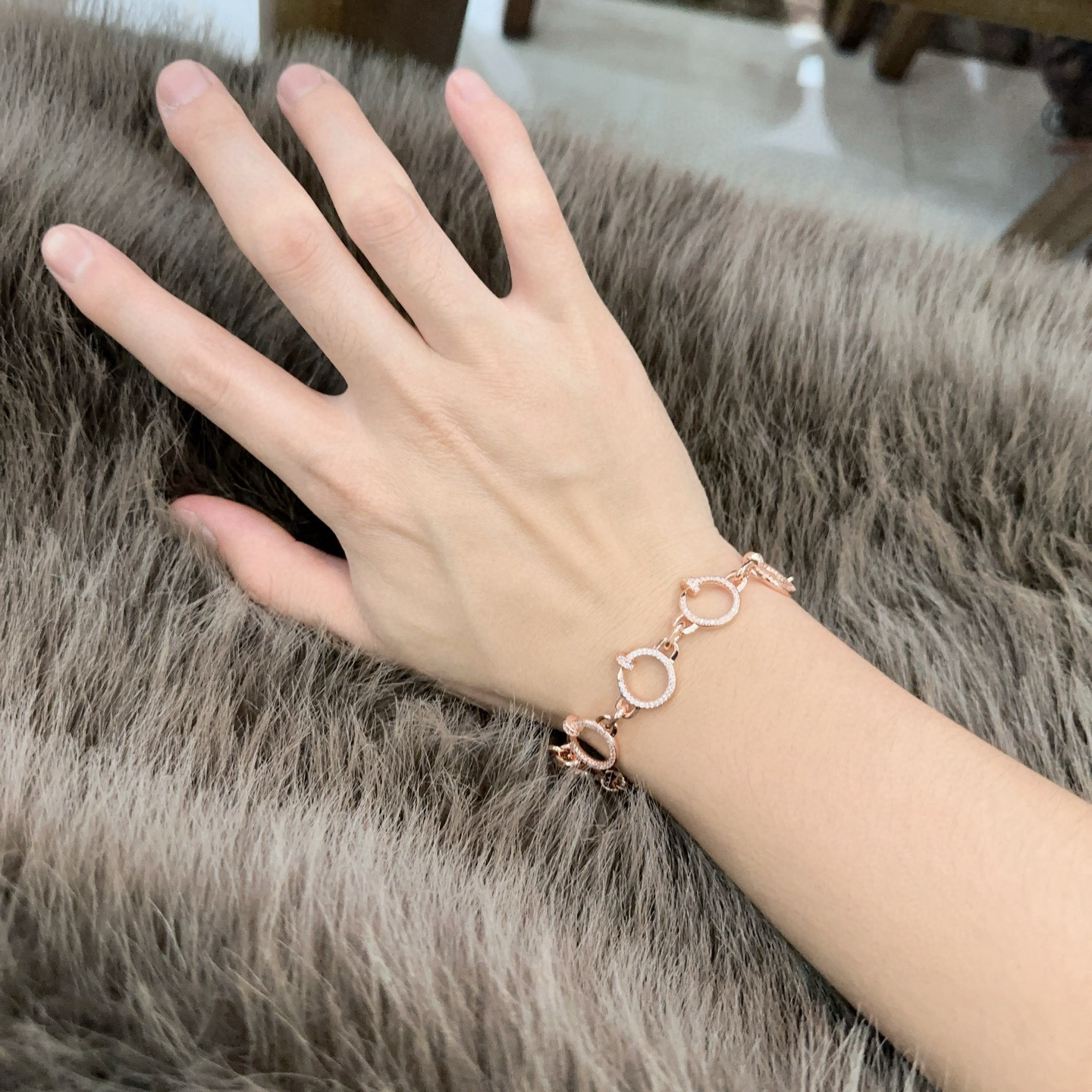 [Glimmer Jewelry] LOVE&JUSTE ブレスレット ダイヤモンド