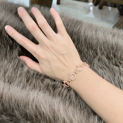 [Glimmer Jewelry] LOVE&JUSTE ブレスレット ダイヤモンド