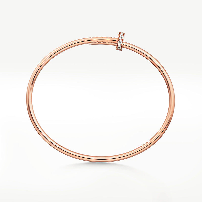 [Glimmer]JUSTE BRACELET 2.5MM DIAMONDS