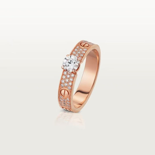 [Glimmer]Starry Sky Diamond Ring