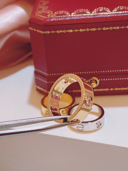 [Glimmer]Three-Diamond Ring