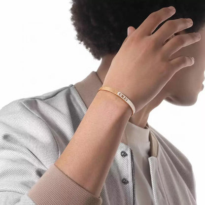 [Glimmer]2026 BRAND-NEW FROSTED BRACELET WITH DIAMONDS THREE COLORS