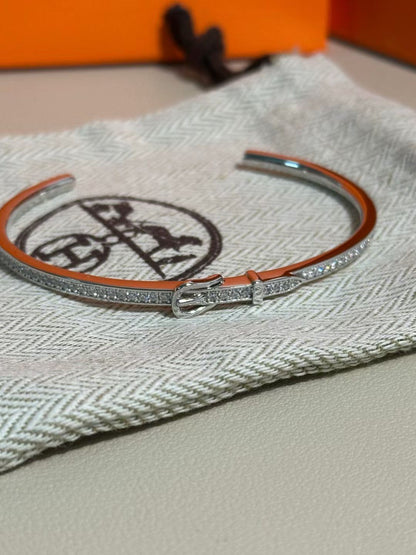 [?Glimmer]DIAMOND-ENCRUSTED BRACELET THREE COLORS