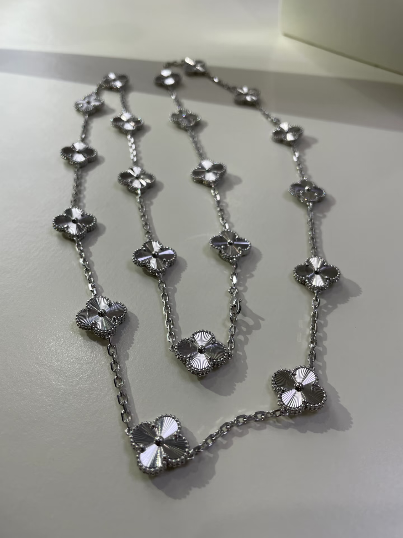 [Glimmer]CLOVER 20 MOTIFS SILVER LASER