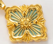 [Glimmer] B.C.L SMALL SIZE  ENAMEL NECKLACE£¨Various colors)