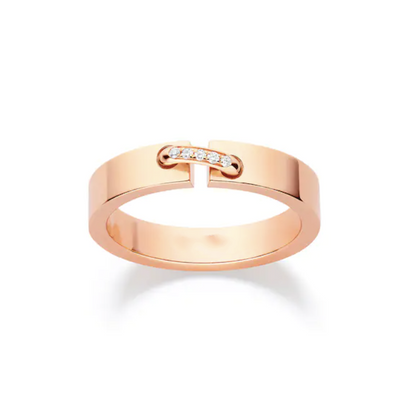[Glimmer]ALLIANCE LIENS VIDENCE DIAMOND 4MM RING