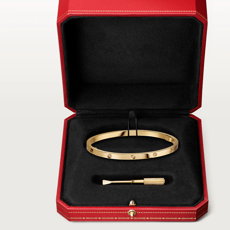 [Glimmer]LOVE BRACELET 3.65MM 10 DIAMONDS