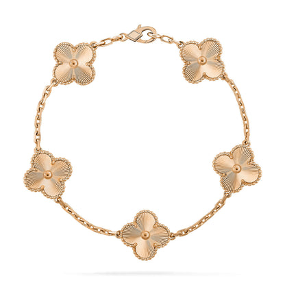 [Glimmer] CLOVER 5 MOTIF LASER BRACELET COLLECTION