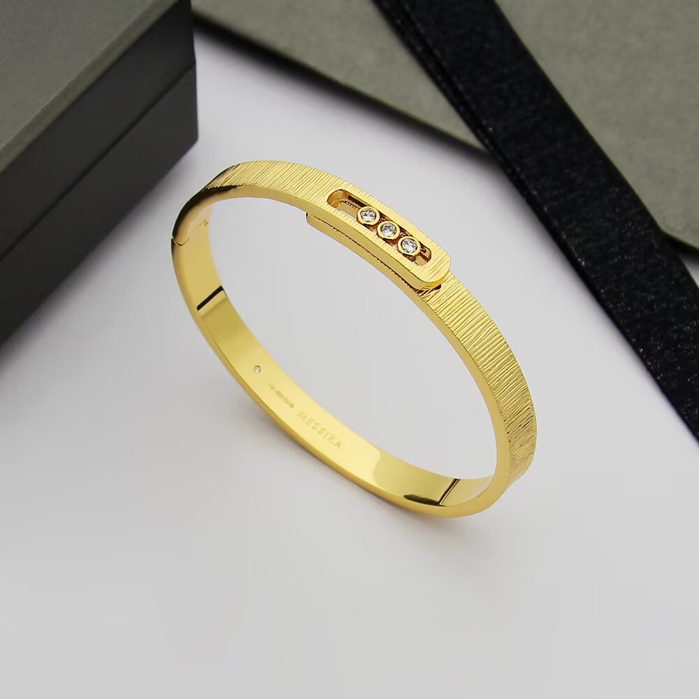 [Glimmer]Move Noa Ciselé bangle