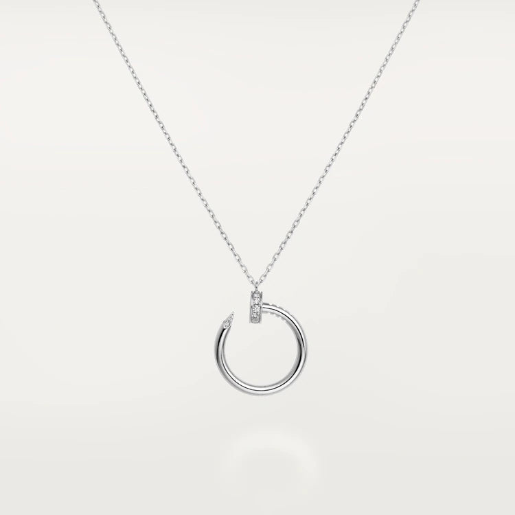 [Glimmer]JUSTE NECKLACE SILVER