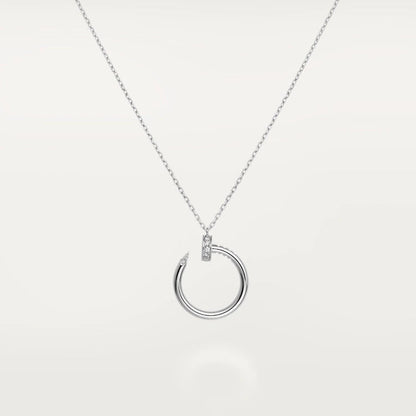 [Glimmer]JUSTE NECKLACE SILVER