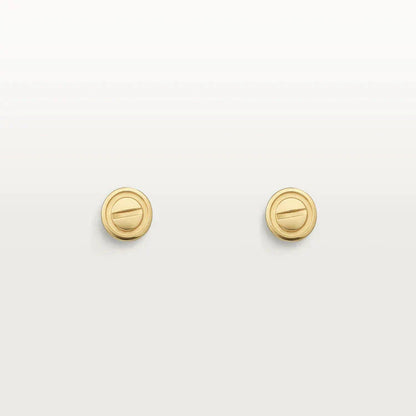 [Glimmer]LOVE EARRINGS GOLD 10MM
