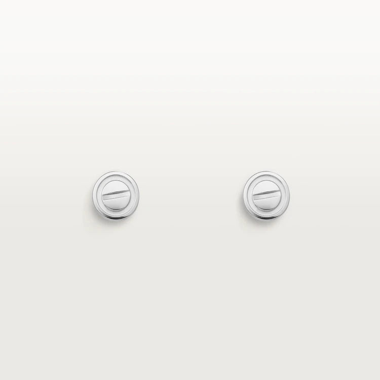 [Glimmer]LOVE EARRINGS SILVER 10MM