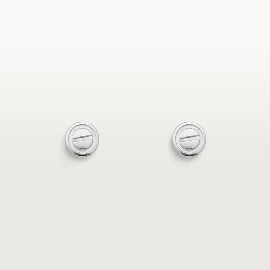 [Glimmer]LOVE EARRINGS SILVER 10MM