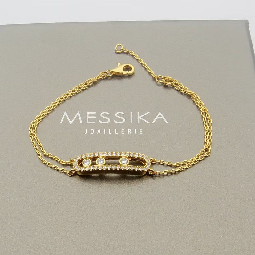 [Glimmer] Move Classique pavé bracelet