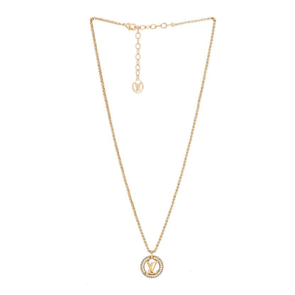 [Glimmer]BY NIGHT DIAMOND PAVED NECKLACE