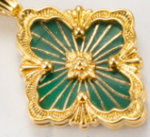 [Glimmer] B.C.L SMALL SIZE  ENAMEL NECKLACE£¨Various colors)