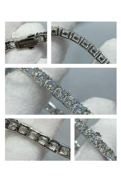 [Glimmer jewelrys]TENNIS BRACELET WITH FULL DIAMOND SETTING