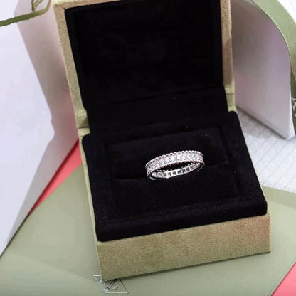 [Glimmer]PERLEE DIAMOND SILVER RING