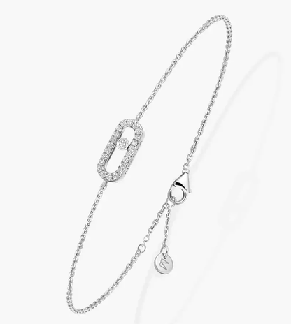 [Glimmer]MS CARES FULL DIAMOND BRACELET