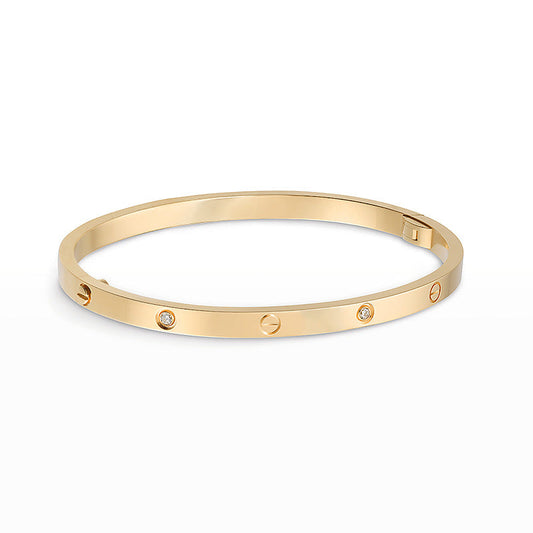 [Glimmer]LOVE BRACELET 3.65MM 6 DIAMONDS