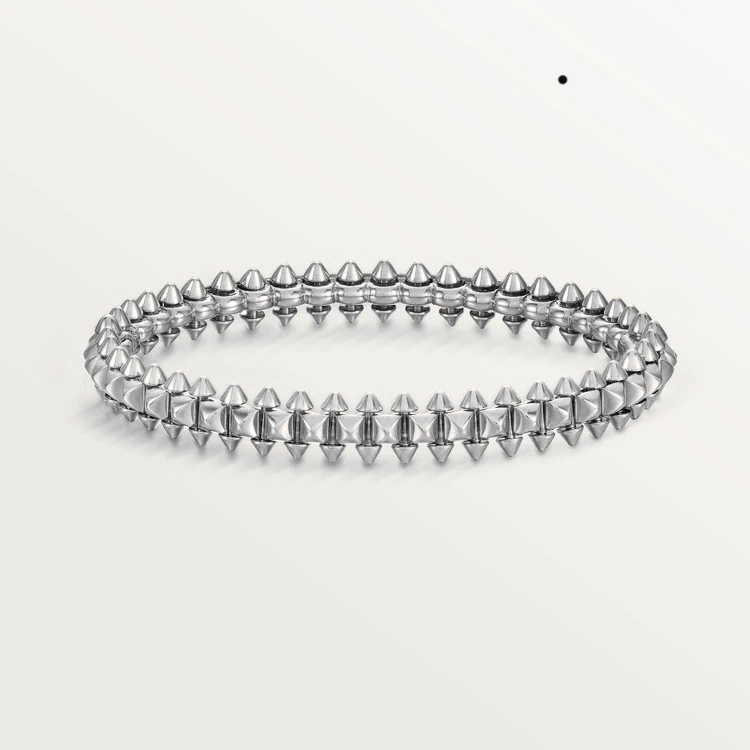 [Glimmer]CLASH SILVER BRACELET