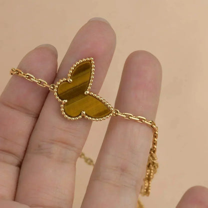 [Glimmer]LUCKY SPRING 5 MOTIF GOLD BRACELET