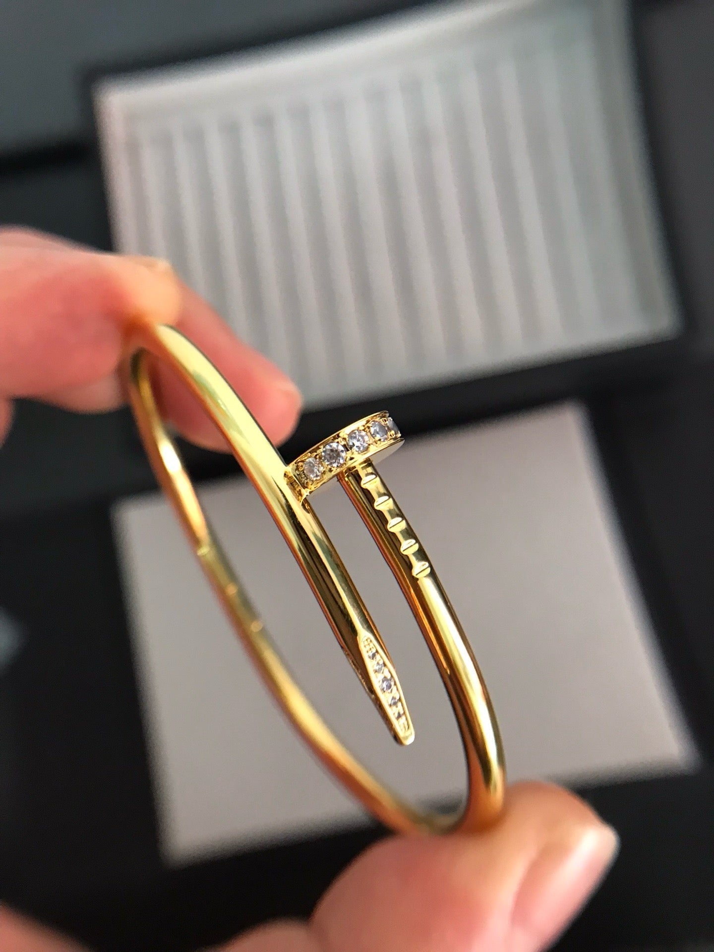 [Glimmer]JUSTE BRACELET 3.5MM DIAMONDS