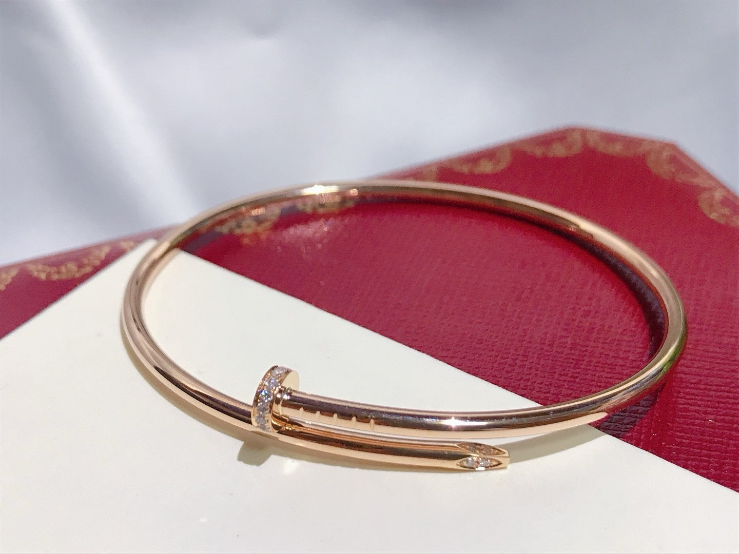 [Glimmer]JUSTE BRACELET 2.5MM DIAMONDS