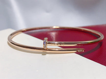[Glimmer]JUSTE BRACELET 2.5MM DIAMONDS