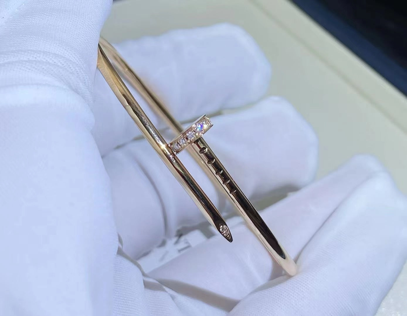 [Glimmer]JUSTE BRACELET 2.5MM DIAMONDS