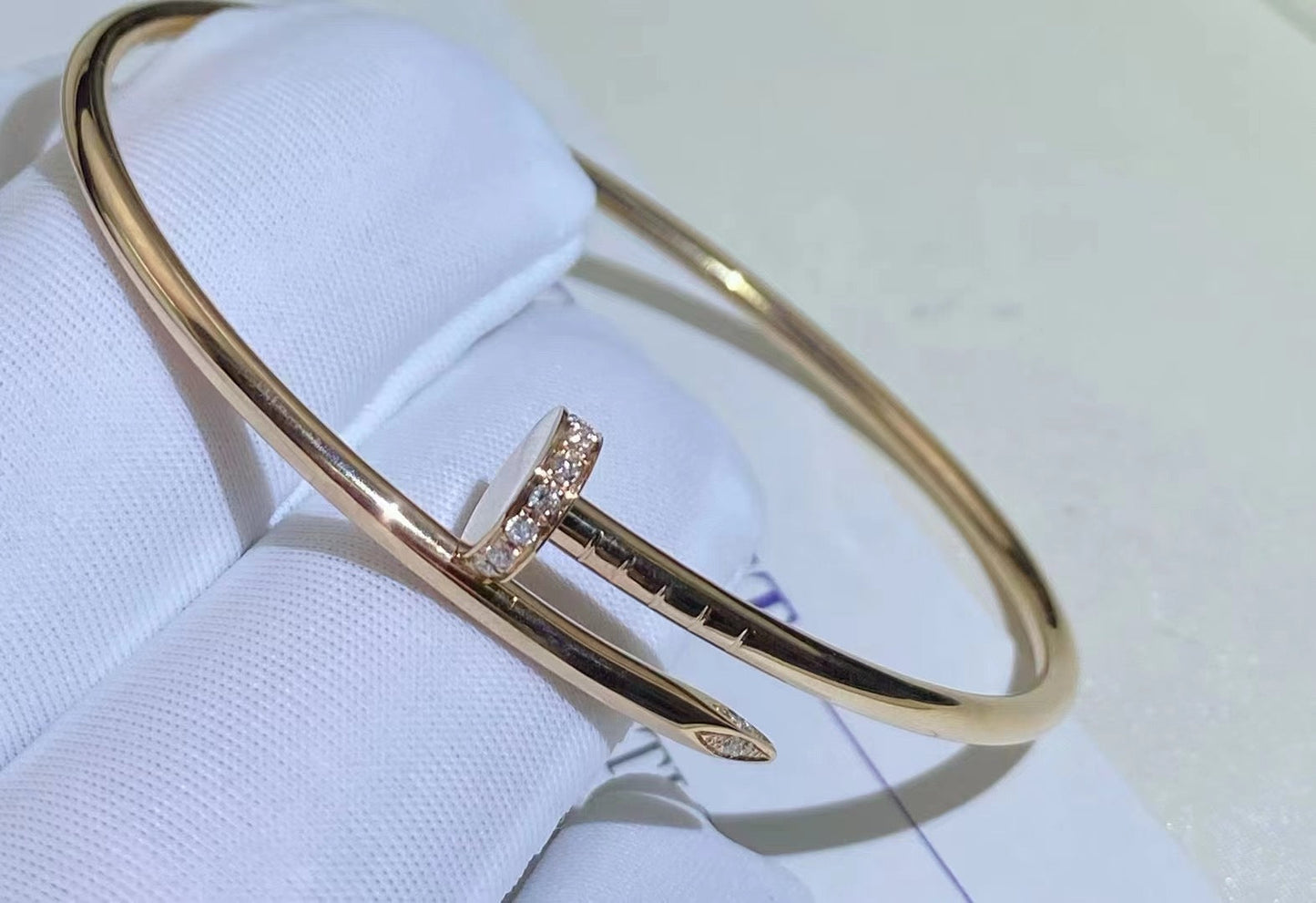 [Glimmer]JUSTE BRACELET 2.5MM DIAMONDS