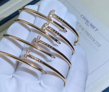 [Glimmer]JUSTE BRACELET 2.5MM DIAMONDS