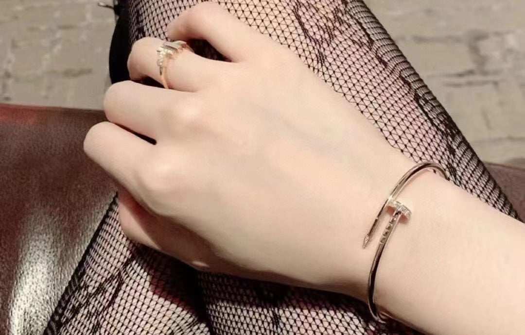[Glimmer]JUSTE BRACELET 2.5MM DIAMONDS