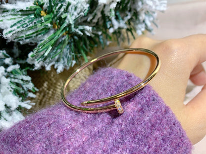 [Glimmer]JUSTE BRACELET 2.5MM DIAMONDS