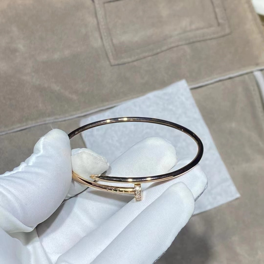 [Glimmer]JUSTE BRACELET 2.5MM DIAMONDS