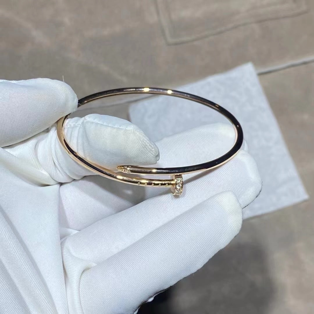 [Glimmer]JUSTE BRACELET 2.5MM DIAMONDS