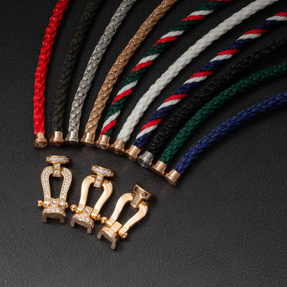 [Glimmer]FORCE LARGE HORSESHOE NO DIAMOND BRACELET GOLD
