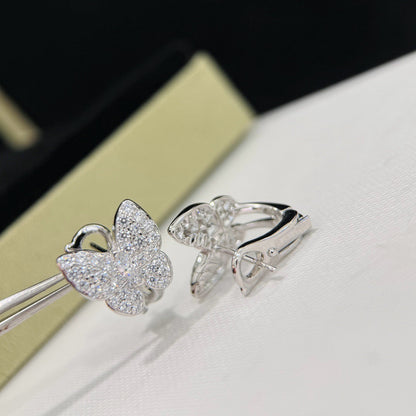 [Glimmer]BUTTERFLY ALL DIAMOND EARRINGS