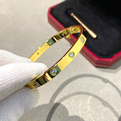 [Glimmer]LOVE BRACELET 6.1MM 10 DIAMONDS