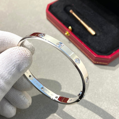 [Glimmer]LOVE BRACELET 6.1MM 10 DIAMONDS