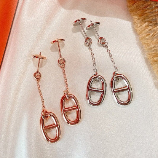 [Glimmer]CHAINE TASSEL EARRINGS