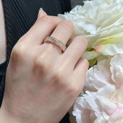 [Glimmer]KELLY PINK GOLD DIAMOND RING