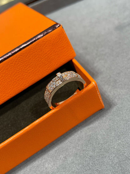 [Glimmer]KELLY PINK GOLD DIAMOND RING