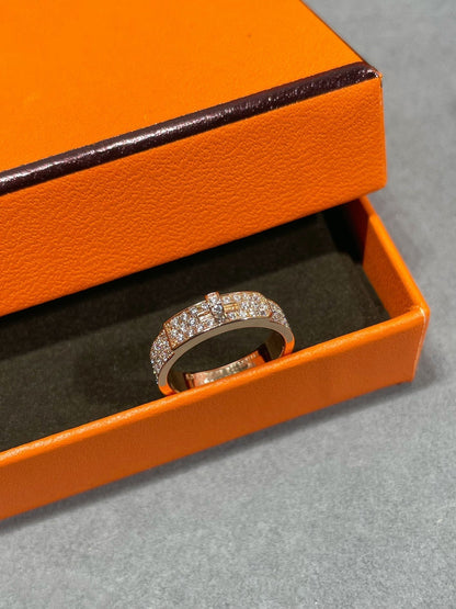 [Glimmer]KELLY PINK GOLD DIAMOND RING