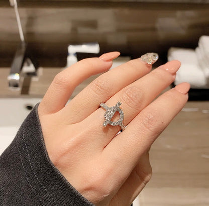 [Glimmer]ECHAPPEE RING SILVER DIAMOND