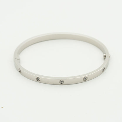 [Glimmer]LOVE BRACELET 3.65MM 10 DIAMONDS
