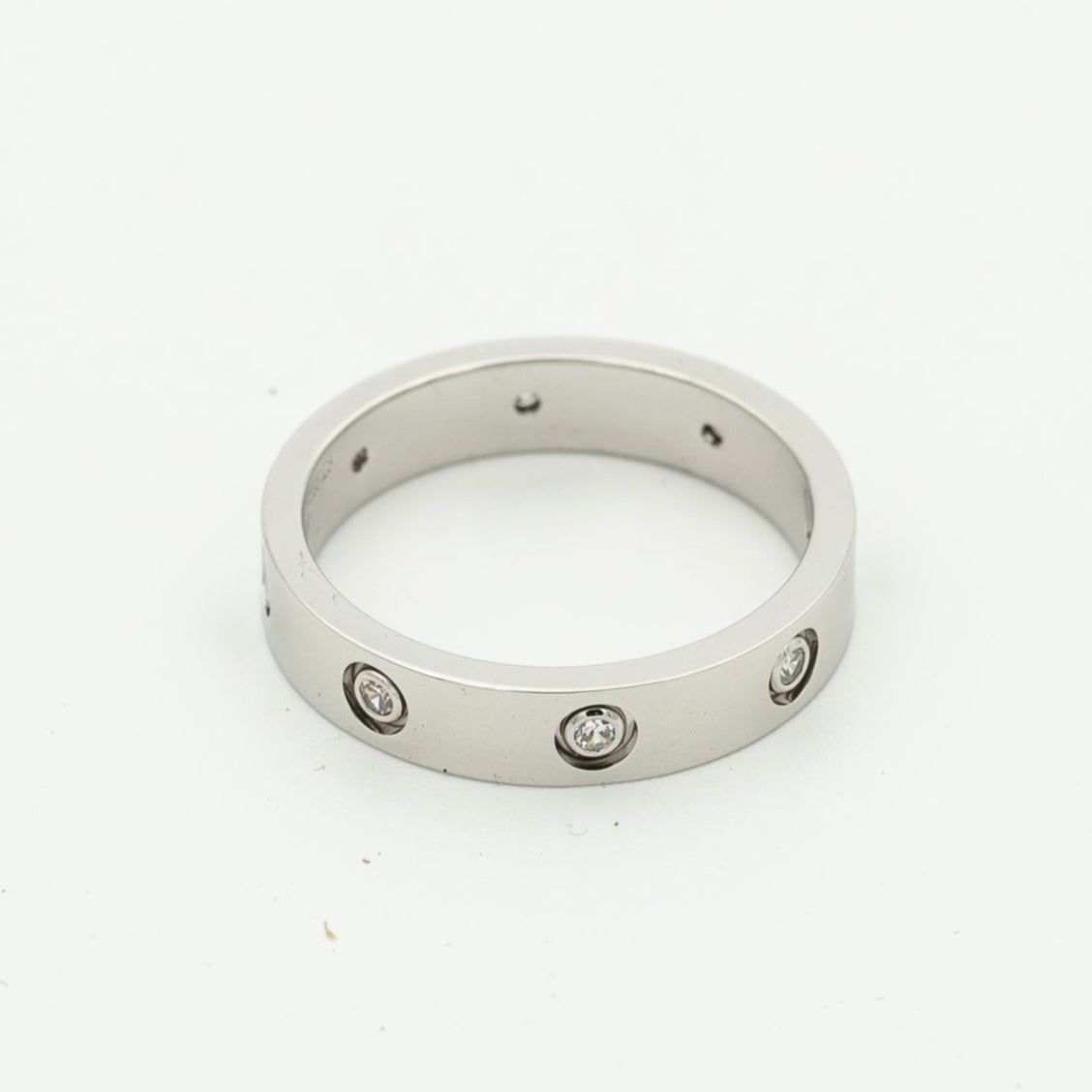 [Glimmer]LOVE RING 3.6MM 8 DIAMONDS